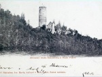 zřícenina hradu Šelmberk 1900